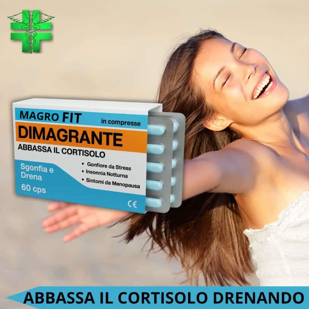 Integratore dimagrante Magro Fit per abbassare il cortisolo.