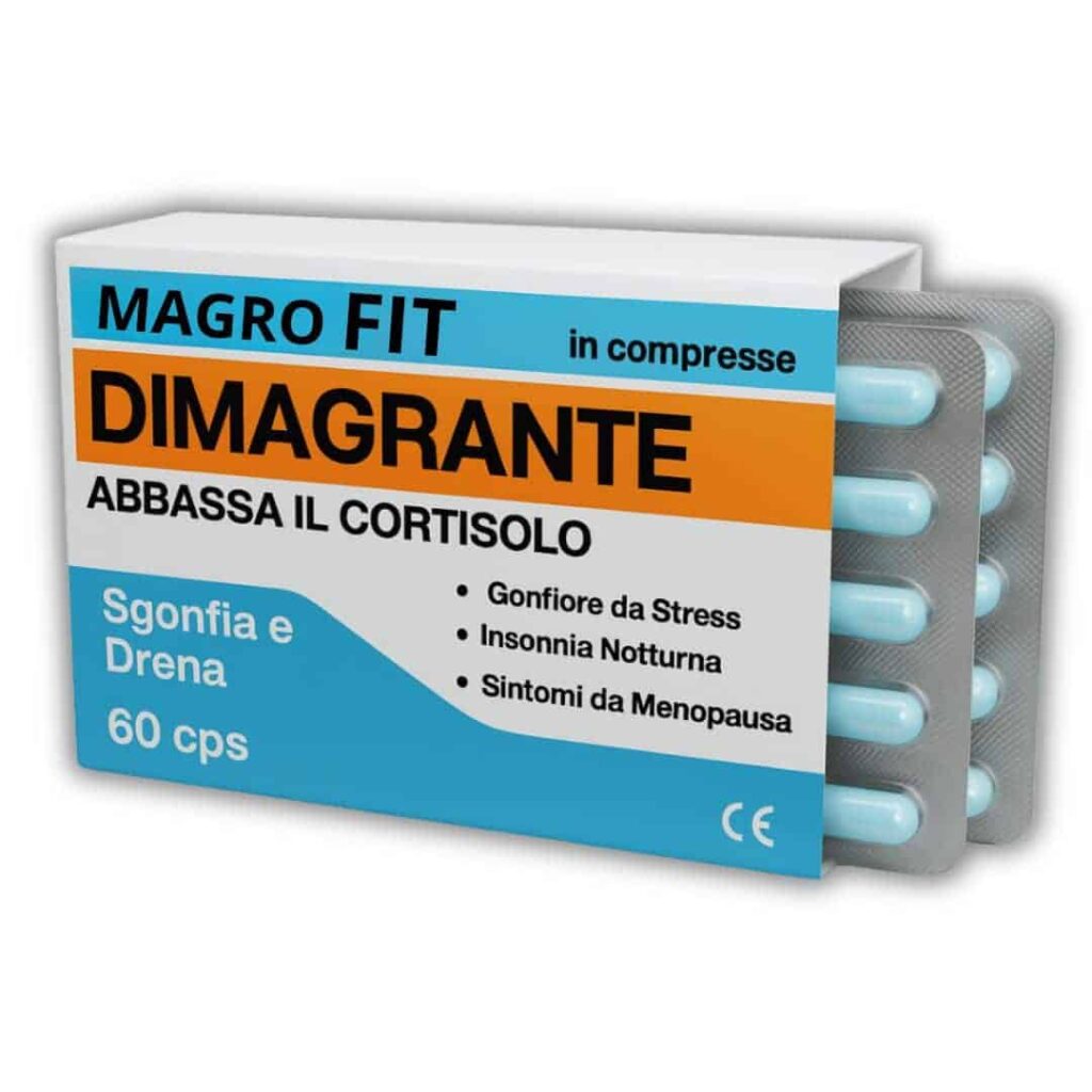 Integratore Magro Fit Dimagrante per ridurre il cortisolo e favorire il dimagrimento.