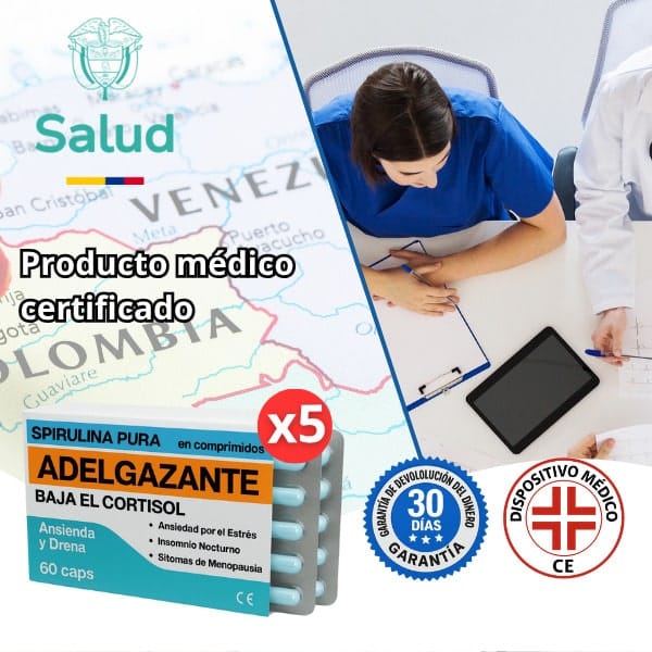 Médico y tecnología en consulta médica en Colombia.