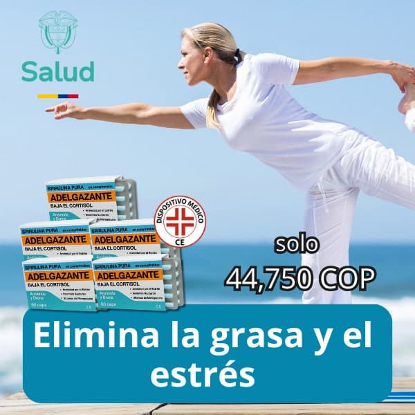 Spray adelgazante para eliminar grasa y estrés, con fórmula natural.